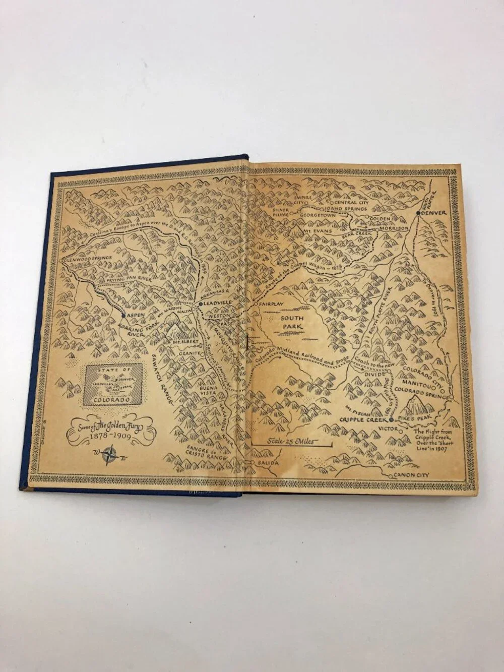The Golden Fury Marian Castle HC Wm. Morrow & Co. 1949 First Edition